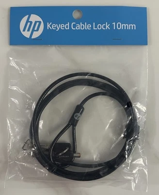 HP Keyed Cable Lock 10mm T1A62AA BRAND NEW SEALED - FREE SHIPPING - Image 1 of 4