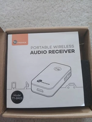 TaoTronics TT-BR05 Ricevitore Bluetooth/Kit Auto, Adattatore Audio Wireless Portatile - Immagine 1 di 3