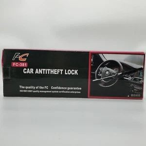 FC-381 Car Anti Theft Lock w/Keys - Steering Wheel Lock - New in Box - Picture 1 of 4