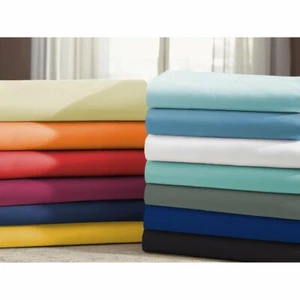 Juego de cama Royal 7 piezas 1000 TC algodón egipcio todo tamaño AU colores lisos - Imagen 1 de 20