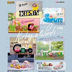 Re-Ment - Kirby & Words (Juego Completo) - IMPORTACIÓN JAPÓN - Vendedor de EE. UU. - Imagen 1 de 6