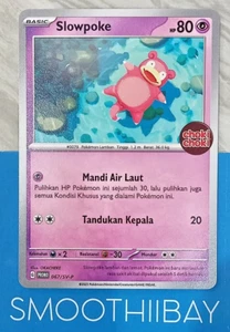 Slowpoke 067/SV-P Pokemon Choki Choki Promo Card 2024 Exclusive Indonesia - Picture 1 of 2