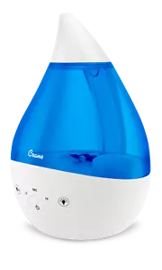 Crane Drop 2.0 Humidifiers Ultrasonic Cool Mist Humidifier Filter Free 1 Gallon - Picture 1 of 2