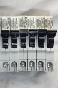 6 UNITS - FEDERAL STABLOK 15 AMP SINGLE BREAKERS NC015CP NC015 15A STAB-LOK - Picture 1 of 1