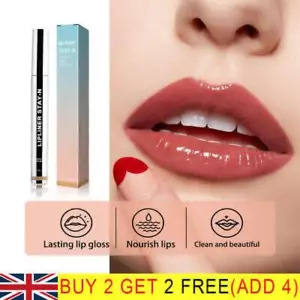 Lip Liner Peel Off Lip Tattoo Lip Stain LongLasting Stay In Makeup Nourishing - Picture 1 of 13