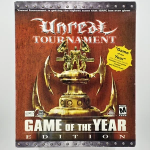 Unreal Tournament: Game of the Year Edition, 2000, Big Box, New & Sealed - Picture 1 of 9