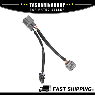 Arnés de motor 10 pines OBD2 a OBD1 distribuidor adaptador para Honda Civic 1996-1998 Foto 1 de 4