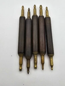 Set of 5 Brass Pushers for Cap & Hole Jewels Pocket Watch VTG -RTAI042125D5-23A - Picture 1 of 1