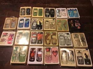 Lot 22 Coque Téléphone Vintage Collector Nokia / Motorola / Sagem Dans Blister - Imagen 1 de 6