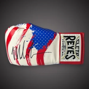 Mike Tyson Hand Signed Reyes Boxing Glove With COA £275 Limited Stock - Picture 1 of 5