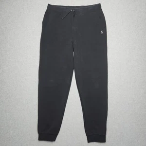 Polo Ralph Lauren Sweatpants Youth XL (18-20) Black Joggers Adult Small 30x28 - Picture 1 of 9