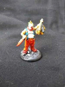 Killer Clown Miniature 30mm on single base USED Worldwide Shipping - Picture 1 of 2