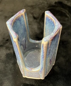 Bay Pottery Porta Spugna Ocean Beach Blu 4,5 X 3" - Foto 1 di 6