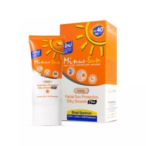Minus Facial Ultra Sun Protection Silky Smooth Cream SPF40 PA+++ Ivory 30g. - Bild 1 von 9