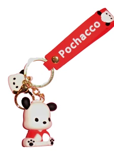 Sanrio Pochacco Keychain (Red) - Picture 1 of 3