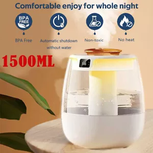 LED Ultraschall Aroma Luftbefeuchter Ätherisches Öl Diffusor Aromatherapie Luftreiniger - Bild 1 von 15