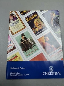 Christie's East Hollywood Posters Auction Catalogue Tuesday December 11, 1990 - Picture 1 of 3
