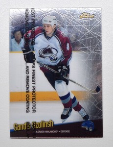1998-99 Finest #116 Sandis Ozolinsh