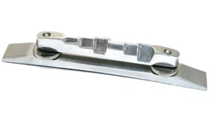BIGSBY GRETSCH 0250G GUITAR BRIDGE ASSEMBLY POLISHED ALUMINUM 0061687000 - Picture 1 of 1