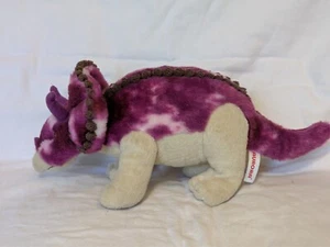 Aurora Plüschtier lila Triceratops Dinosaurier Plüschtier Stofftier Spielzeug - Bild 1 von 10