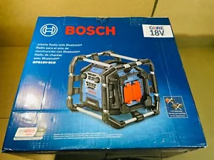 Bosch - GPB18V-5CN - 18V/120V Radio para sitio de trabajo con Bluetooth Subwoofer de 20 vatios NUEVO - Imagen 1 de 6