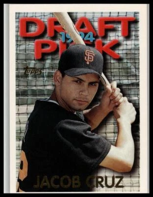 1995 Topps #521 Jacob Cruz - Image 1 of 2