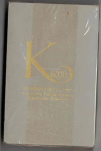Kordell & CO. INC. Minneapolis, Minnesota Playing Card Deck SEALED - Bild 1 von 2