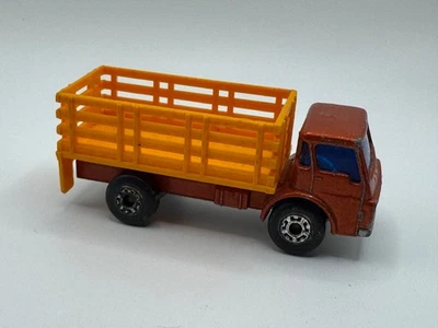 Винтажный 1976 Lesney спичечный коробок супербыстрый No 71 Dodge скотовод оранжевый - Изображение 1 из 4