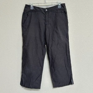 Pantalones capri The North Face serie A5 gris oscuro/negro para mujer 8 senderismo al aire libre - Imagen 1 de 7