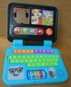 Fisher Price sensorisches Spielzeug lässt Smart Stages Kleinkind Laptop verbinden - Bild 1 von 4