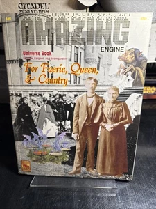 Amazing Engine Universe RPG Book With Map For Faerie, Queen, & Country W Poster  - Imagen 1 de 8