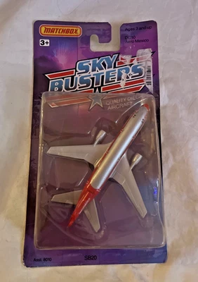 Avión diecast Matchbox Sky Busters DC10 1988 Aero México vintage nuevo en caja Foto 1 de 2