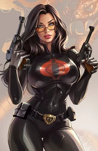GI JOE REAL AMERICAN HERO #321 - KATYA SINYUKHINA VIRGIN VARIANT NYCC 2025 NM+ - Picture 1 of 3