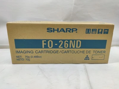Genuine Sharp FO26ND FO-26ND Toner Developer Black OEM New Open Box Sealed Bag. - Image 1 of 4