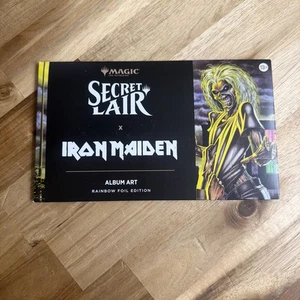 IN HAND SEALED Iron Maiden: Eddie Unchained [Secret Lair] rainbow FOIL MTG - Bild 1 von 4