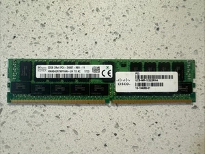 SK Hynix HMA84GR7MFR4N-UH 32GB 2RX4 PC4-2400T-RB1-11 ECC REG Server Memory RAM - Photo 1/2