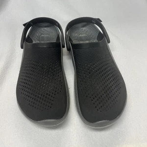 Crocs Liferide Slingback Schuhe schwarz/grau US Herren US Größe 12 - Bild 1 von 7