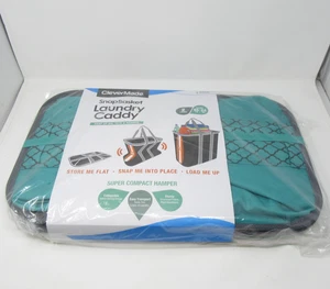 Clevermade Plegable XXL Galón Carrito de Lavandería Cesta Juego de 2 NUEVO - Imagen 1 de 10