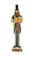 Jim Shore "Here We Come A Caroling Among The Leaves So Green" Man Figurine