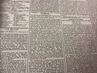 Old Newspaper West Coast Nz Bushrangers President Johnson Etc 1867