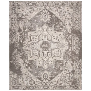 SAFAVIEH Classic Vintage Collection CLV111F Grey Rug - Picture 1 of 10