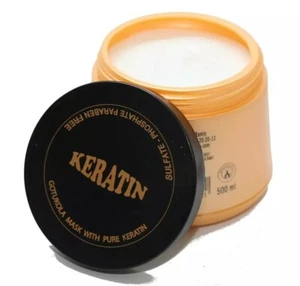 Gotukola Keratin Hair Mask Deep Hydrating for Dry Colored and Damaged Hair 500ml - Picture 1 of 3