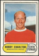 A &BC 1969 SERIES 1 (1-64) FOOTBALLERS #004-MANCHESTER UNITED-BOBBY CHARLTON