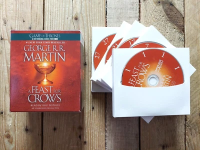 A Feast for Crows: A Song of Ice and Fire: Book 4 Audiobook CD Game of Thrones - Image 1 of 4