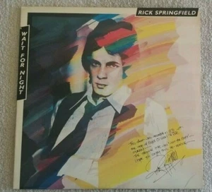 Rick Springfield ‎– Wait For Night / RCA Victor ‎– RCA – AFL1-4235 / LP 1982 RE - Picture 1 of 9