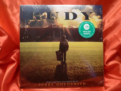JERRY GOLDSMITH "RUDY" limited SHAMROCK GREEN Vinyl Varese FACTORY SEALED LP - Bild 1 von 2