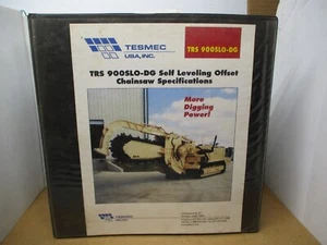 Astec Trencor  Model MODEL TRS 900SLO-DG  Trencher Manual/SPECIFICATIONS - Picture 1 of 3