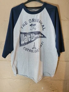 Mickey Mouse Walt Disney World Raglan Shirt XXL Disney Parks Original Retro - Picture 1 of 5