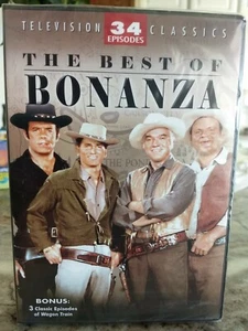 The Best of Bonanza DVD 34 Episodes With 3 Bonus Classic Episodes Of Wagon Train - Picture 1 of 6