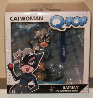 FIGURA DE PVC QMX Q-POP CATWOMAN BATMAN LA SERIE ANIMADA BTAS NUEVA DERECHA Foto 1 de 4
